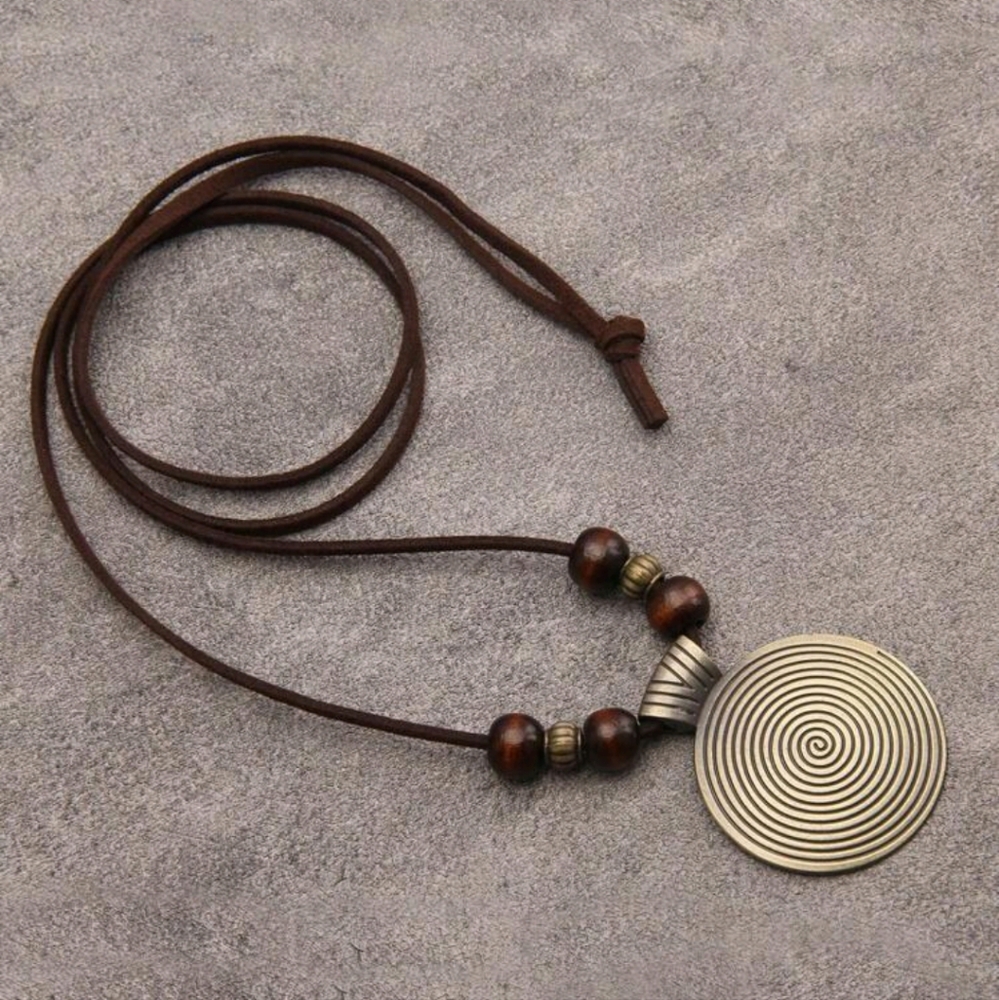 🍉5 for $25* Bronze Pendant Necklace